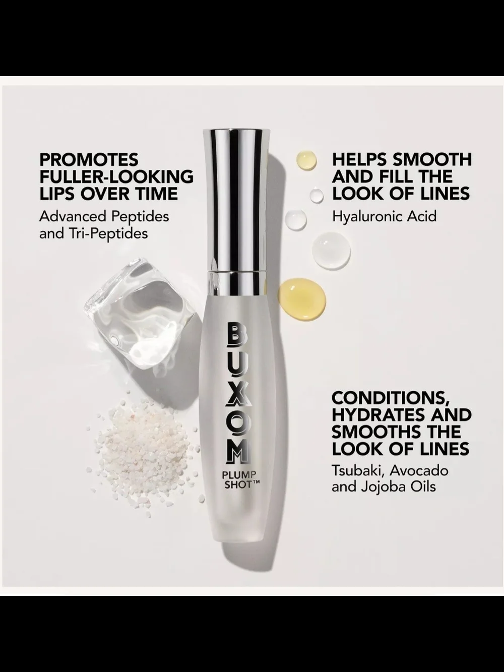 BUXOM COSMETICS Plump Shot Peptides Lip Serum In Spellbound Pink  NIB Retail $29